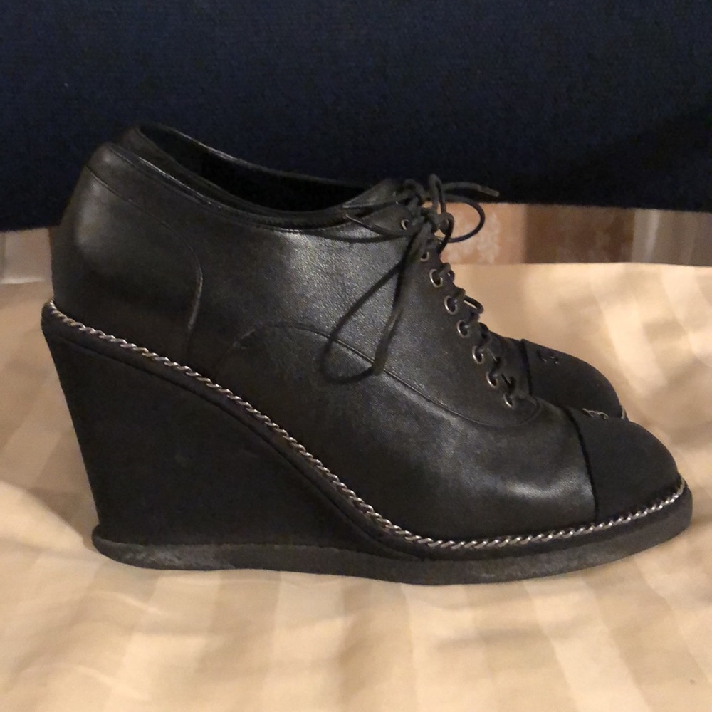 Chanel Booties 🖤 - Picture 3 of 9